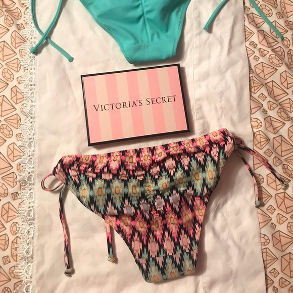 TWO Victoria’s Secret bikini bottoms - Picture 5 of 5